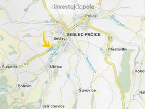 Prodej komerčního pozemku, Sedlec-Prčice - Sedlec, Dr. E. Beneše, 526 m2