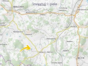 Prodej pole, Sedlec-Prčice - Sedlec, 2983 m2