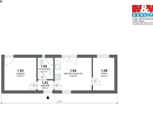 Prodej rodinného domu, Třemošná - Záluží, 48 m2