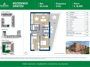 Pronájem bytu 3+kk, Praha - Chodov, Líbalova, 76 m2