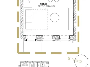 Prodej bytu 1+kk, Jablonec nad Nisou, Krkonošská, 39 m2