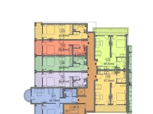 Prodej bytu 2+kk, Nesebar, Bulharsko, 55 m2