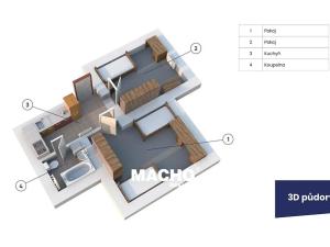 Pronájem bytu 2+1, Praha - Michle, Na dědinách, 50 m2