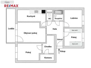 Prodej bytu 4+1, Praha - Řepy, Vondroušova, 86 m2