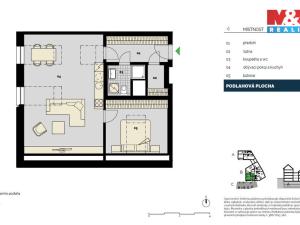 Prodej bytu 2+kk, Praha - Libeň, Střížkovská, 68 m2