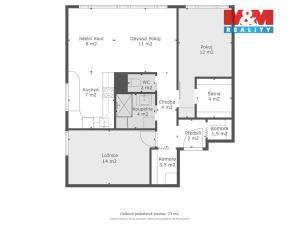 Prodej bytu 3+1, Beroun - Beroun-Město, Pod Homolkou, 75 m2