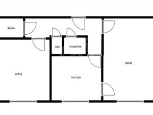 Pronájem bytu 2+1, Brno, 62 m2