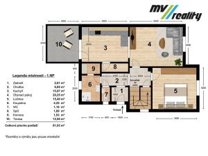 Prodej rodinného domu, Městec Králové, Svojsíkova, 124 m2