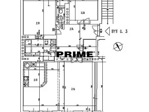 Pronájem bytu 3+kk, Praha - Vinohrady, Mánesova, 119 m2