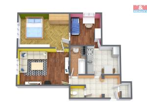 Prodej bytu 3+1, Oloví - Hory, 67 m2