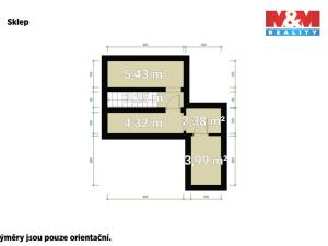 Prodej rodinného domu, Kralovice, Nová, 100 m2