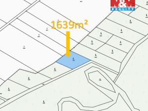 Prodej lesa, Hrabětice, 1639 m2