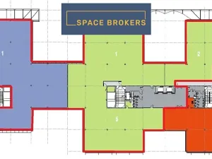 Pronájem kanceláře, Praha - Chodov, V parku, 3000 m2