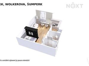 Prodej bytu 1+kk, Šumperk, Wolkerova, 21 m2