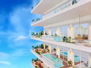 Prodej bytu 1+kk, Dubaj, Spojené arabské emiráty, 43 m2