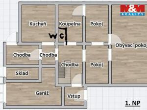 Pronájem rodinného domu, Ostrava - Pustkovec, Pustkovecká, 270 m2