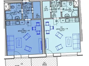 Prodej bytu 1+kk, Brno, Chvalovka, 36 m2