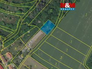 Prodej zahrady, Chabeřice - Holšice, 670 m2