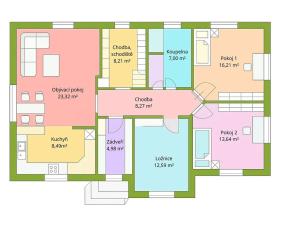 Prodej rodinného domu, Líně, Polní, 104 m2