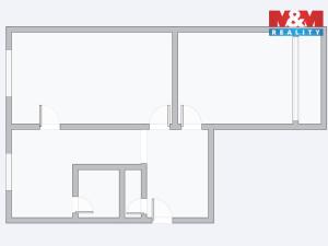 Prodej bytu 2+1, Louny, Kpt. Nálepky, 63 m2