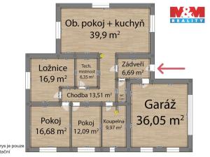 Prodej rodinného domu, Luženičky - Luženice, 124 m2