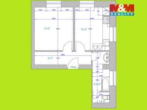 Prodej bytu 2+kk, Soutice, 40 m2