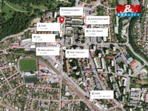 Pronájem bytu 1+1, Vlašim, Zámecká, 36 m2