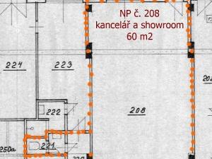 Pronájem obchodního prostoru, Chomutov, Školní pěšina, 66 m2