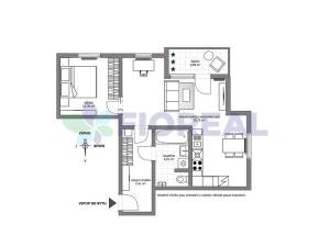 Prodej bytu 2+kk, Horoměřice, T. G. Masaryka, 60 m2