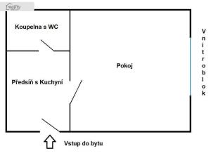 Pronájem bytu 1+kk, Praha - Nové Město, Žitná, 31 m2