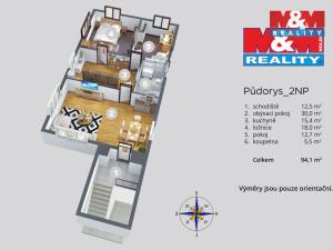 Prodej rodinného domu, Mikulášovice, 150 m2