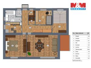 Prodej rodinného domu, Praha - Hodkovičky, Korandova, 233 m2