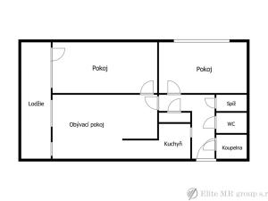 Prodej bytu 3+1, Nymburk, Jurije Gagarina, 74 m2