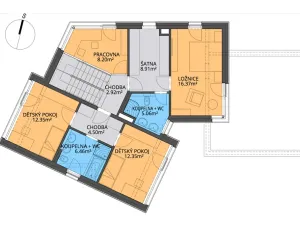 Prodej rodinného domu, Praha - Horní Počernice, Akrobatů, 197 m2