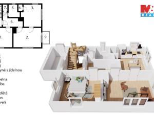 Prodej rodinného domu, Jilemnice, Na Kozinci, 170 m2