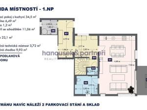 Prodej bytu 4+kk, Volary, 111 m2