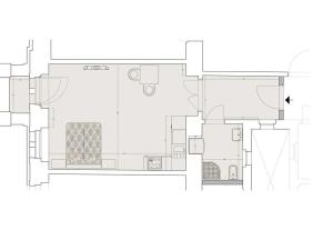 Pronájem bytu 1+kk, Praha - Nové Město, Lípová, 33 m2