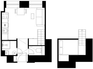 Prodej bytu 1+kk, Praha - Žižkov, Přibyslavská, 26 m2