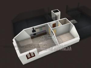 Pronájem bytu 2+kk, České Budějovice, Fráni Šrámka, 59 m2