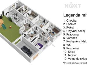 Prodej rodinného domu, Tvrdonice, Lesní, 181 m2