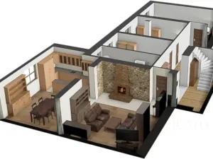 Prodej rodinného domu, Boudy, 440 m2