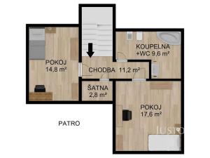 Prodej rodinného domu, Písek, Šumavská, 131 m2