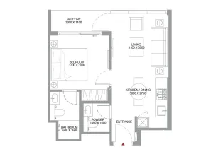 Prodej bytu 2+kk, Umm al-Kuvajn, Spojené arabské emiráty, 43 m2