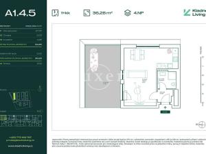 Prodej bytu 1+kk, Kladno, Pražská, 34 m2