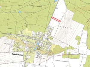 Prodej pole, Konárovice, 9509 m2