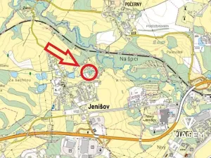 Prodej pozemku, Jenišov, 566 m2