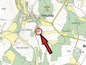 Prodej podílu zahrady, Červená Řečice, 221 m2