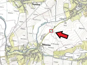 Prodej podílu pole, Bílovice, 1536 m2