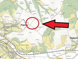 Prodej podílu pole, Popovice, 1161 m2