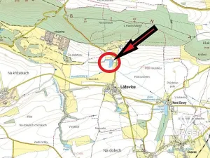 Prodej podílu pole, Lážovice, 2863 m2